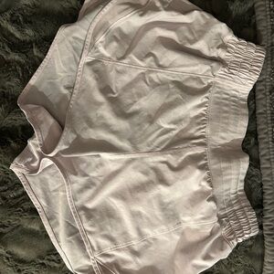 Lululemon Athletica Light Pink Athletic Shorts